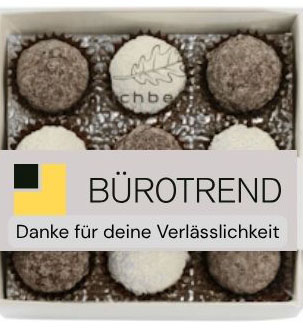 9 exklusive Truffes mit Ihrem persönlichen Logo