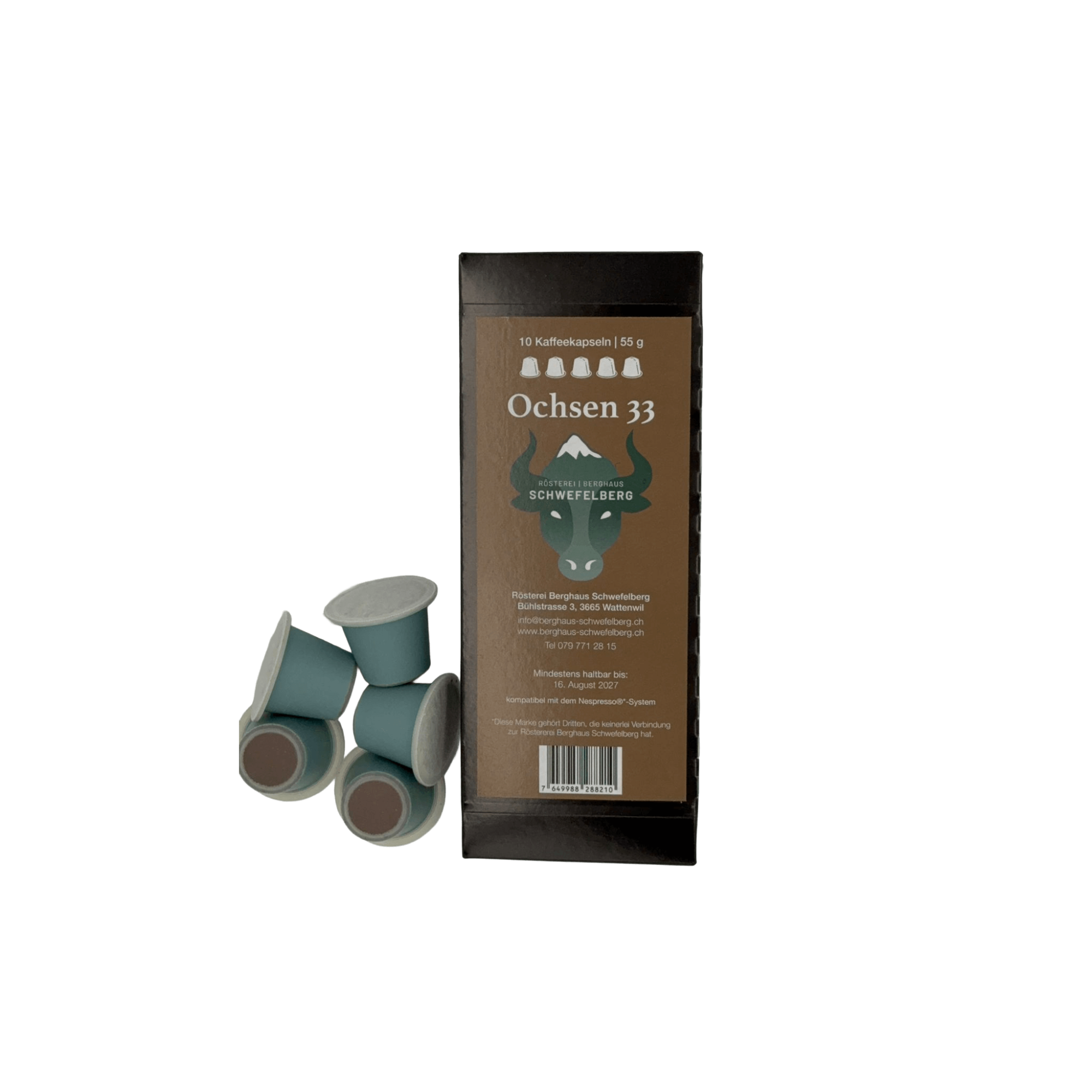 für Nespresso* Kapselmaschinen - Ochsen 33